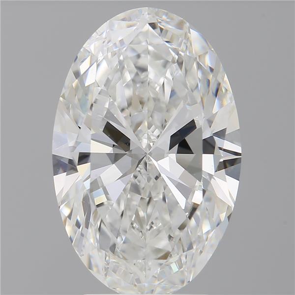 4.00 ct. oval Lab Grown Diamond front image