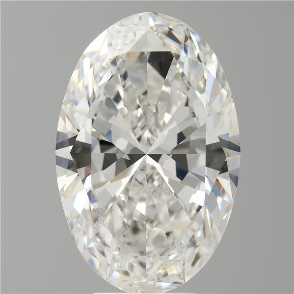 7.02 ct. oval Lab Grown Diamond front image