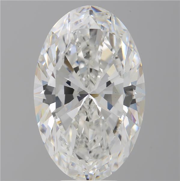 9.02 ct. oval Lab Grown Diamond front image