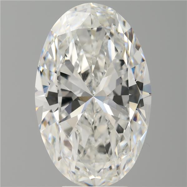 7.09 ct. oval Lab Grown Diamond front image