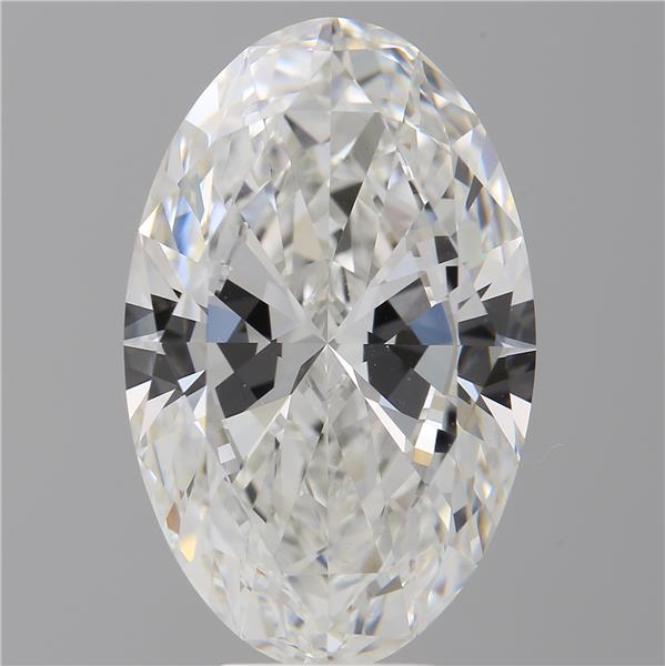 8.00 ct. oval Lab Grown Diamond front image