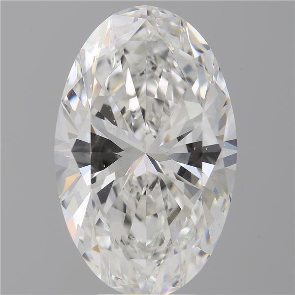 7.05 ct. oval Lab Grown Diamond front image