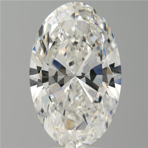 8.04 ct. oval Lab Grown Diamond front image