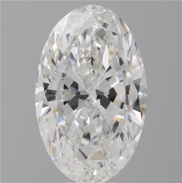 7.01 ct. oval Lab Grown Diamond front image