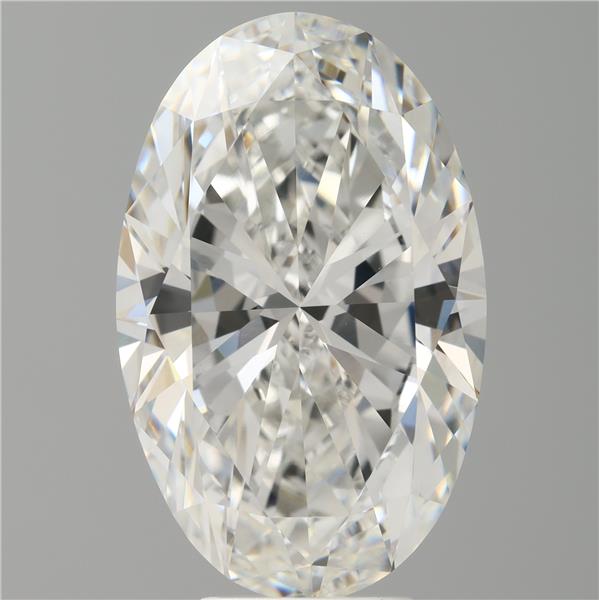 7.05 ct. oval Lab Grown Diamond front image