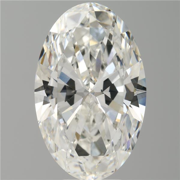 8.08 ct. oval Lab Grown Diamond front image