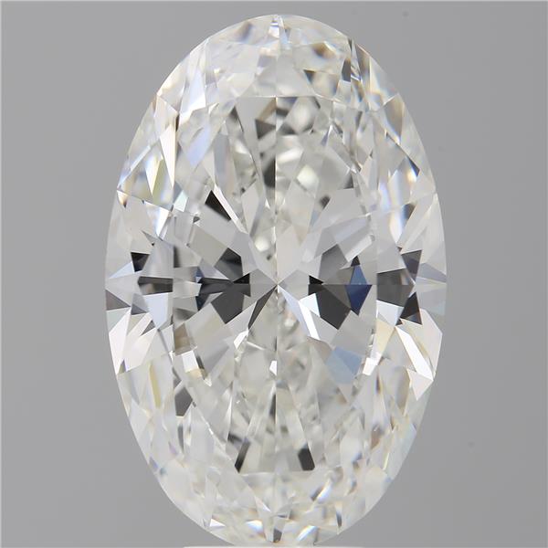 8.04 ct. oval Lab Grown Diamond front image
