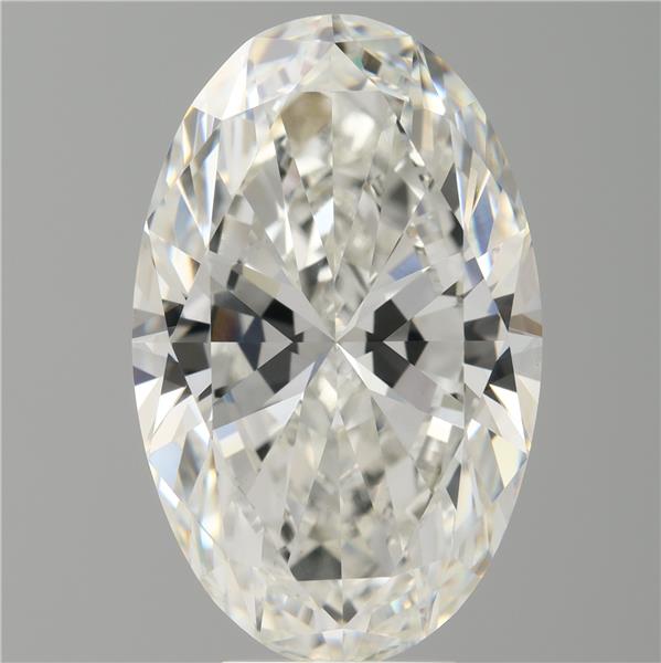 7.02 ct. oval Lab Grown Diamond front image