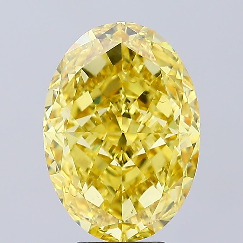 6.94 ct. oval Lab Grown Diamond front image