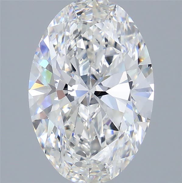 3.03 ct. oval Lab Grown Diamond front image
