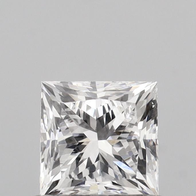 0.64 ct. princess Lab Grown Diamond front image