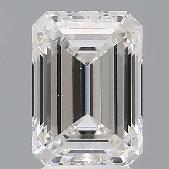 3.02 ct. emerald Lab Grown Diamond front image
