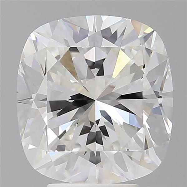 5.59 ct. cushion Lab Grown Diamond front image