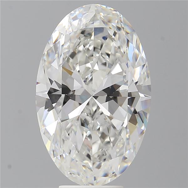 7.53 ct. oval Lab Grown Diamond front image