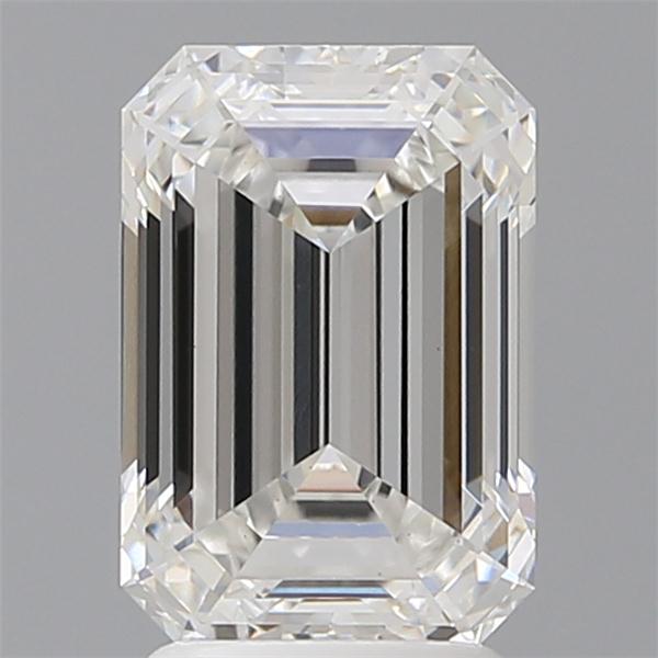 3.07 ct. emerald Lab Grown Diamond front image