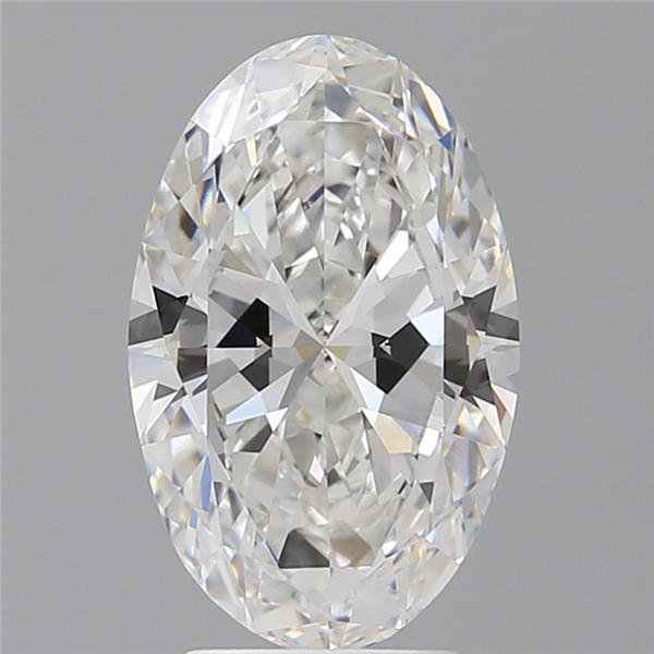 3.51 ct. oval Lab Grown Diamond front image