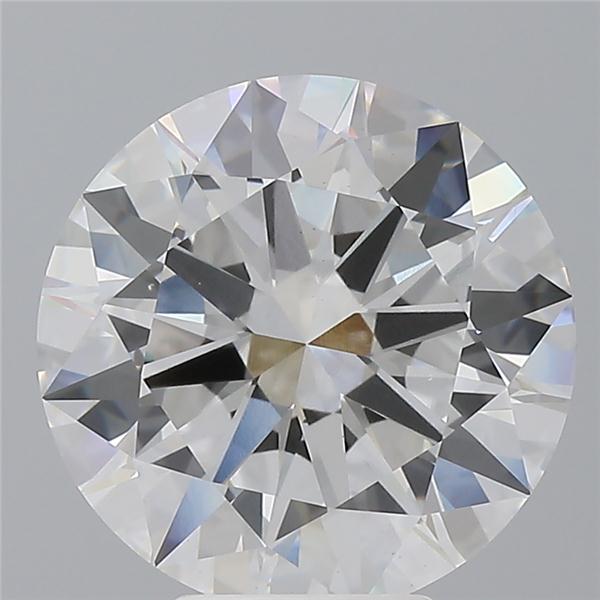 5.52 ct. round Lab Grown Diamond front image