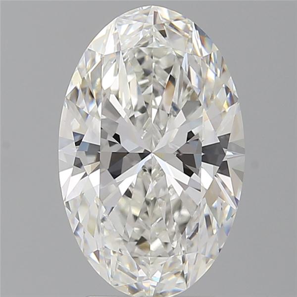 3.59 ct. oval Lab Grown Diamond front image