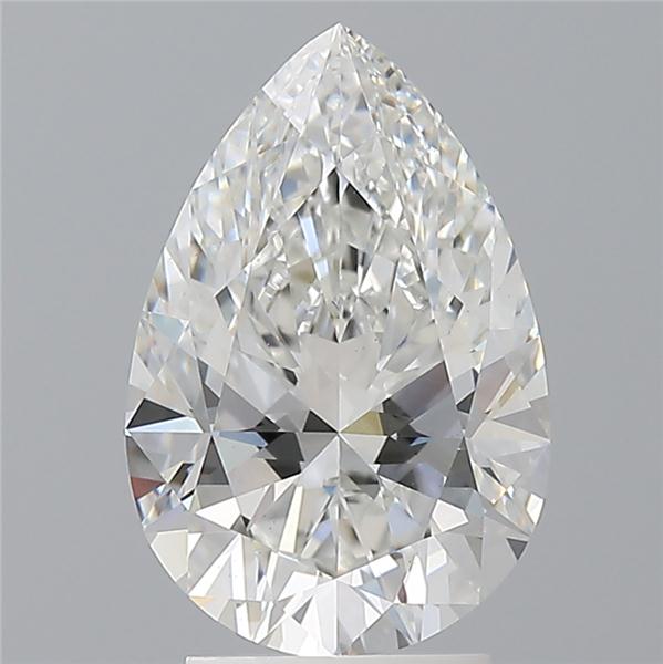 3.10 ct. pear Lab Grown Diamond front image