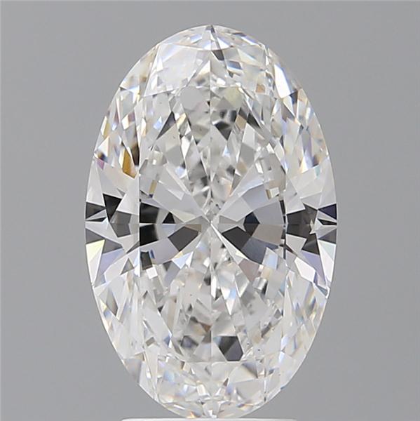 3.58 ct. oval Lab Grown Diamond front image
