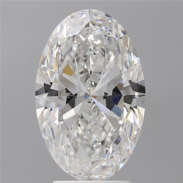 3.57 ct. oval Lab Grown Diamond front image