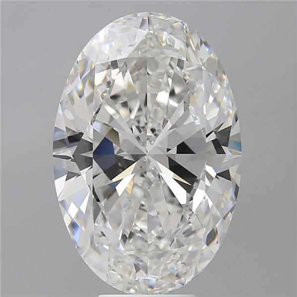 9.51 ct. oval Lab Grown Diamond front image