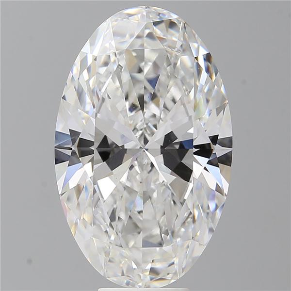 9.55 ct. oval Lab Grown Diamond front image