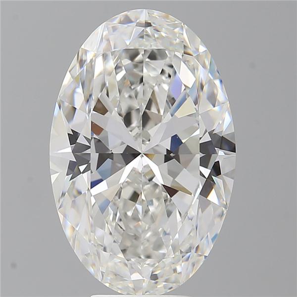 8.01 ct. oval Lab Grown Diamond front image