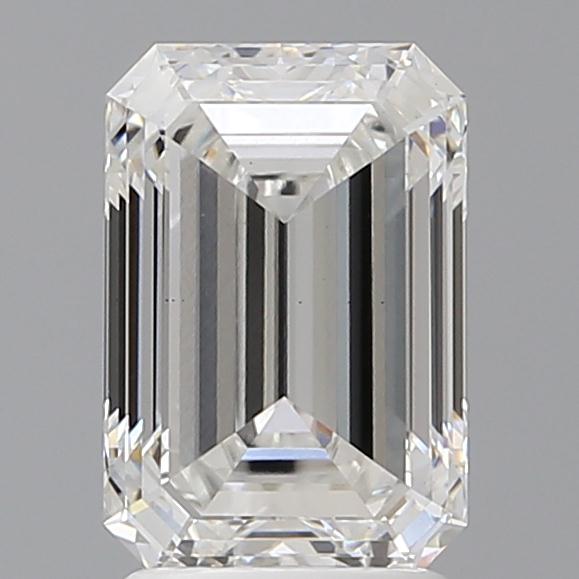 2.58 ct. emerald Lab Grown Diamond front image