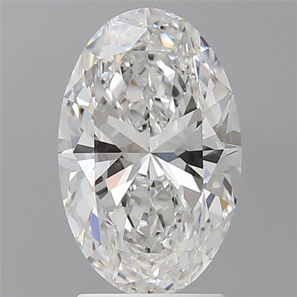 2.59 ct. oval Lab Grown Diamond front image