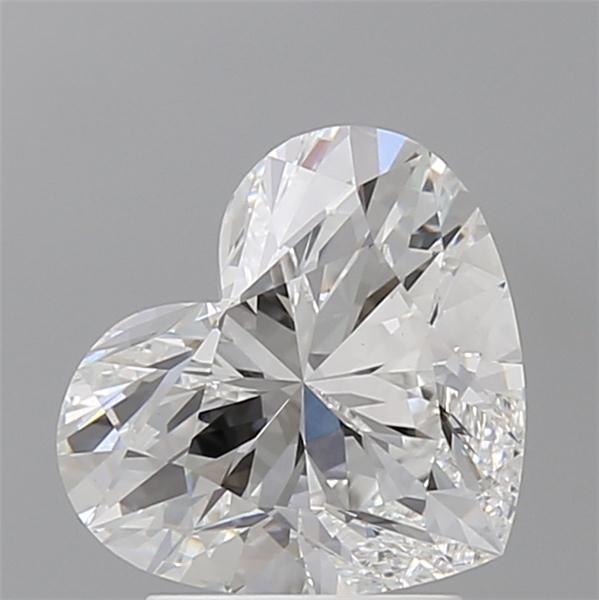 2.56 ct. heart Lab Grown Diamond front image