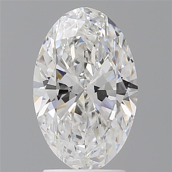 2.54 ct. oval Lab Grown Diamond front image