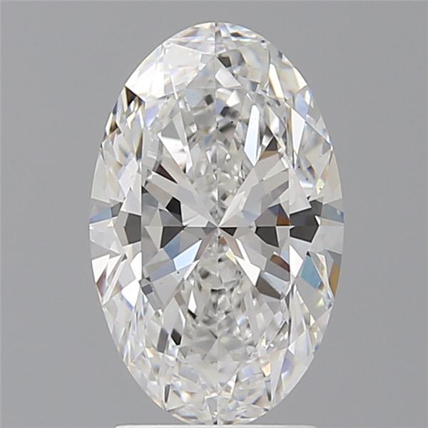 2.50 ct. oval Lab Grown Diamond front image