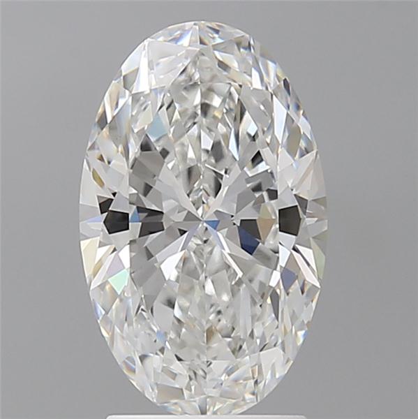 2.57 ct. oval Lab Grown Diamond front image