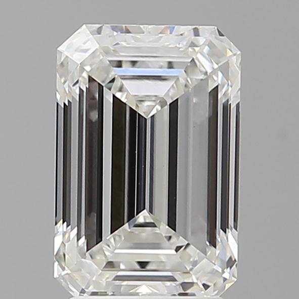 2.59 ct. emerald Lab Grown Diamond front image