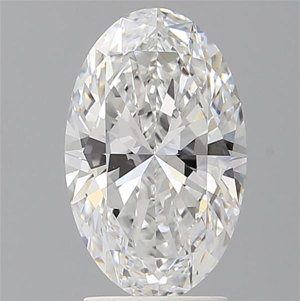 2.60 ct. oval Lab Grown Diamond front image
