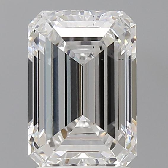 2.57 ct. emerald Lab Grown Diamond front image