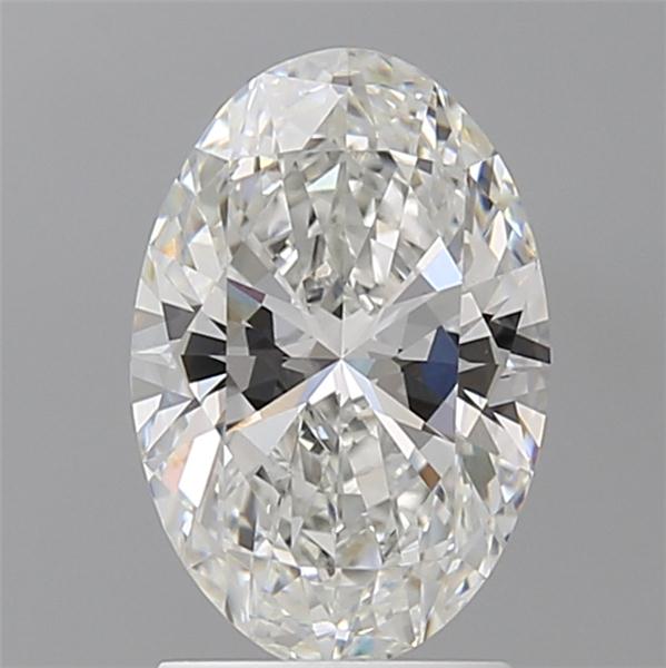 2.01 ct. oval Lab Grown Diamond front image