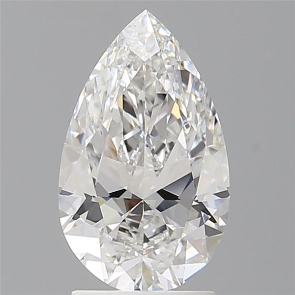2.10 ct. pear Lab Grown Diamond front image