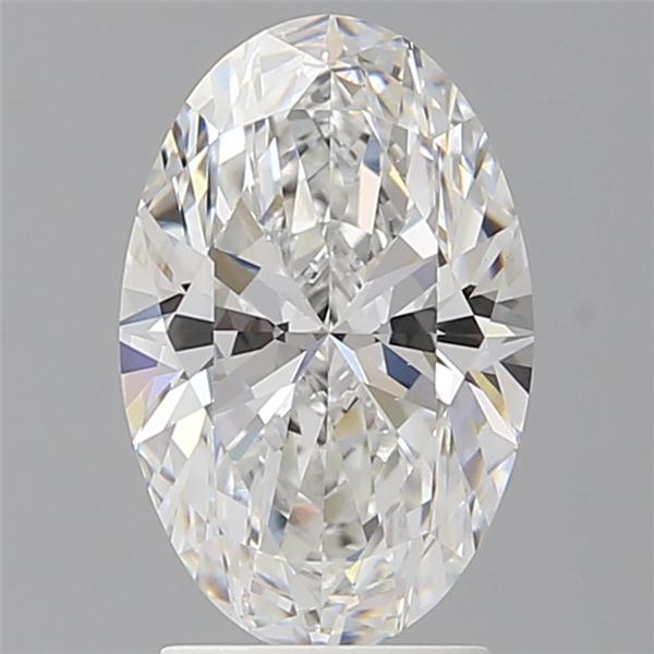 2.53 ct. oval Lab Grown Diamond front image