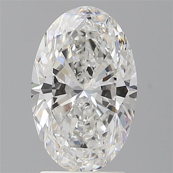 2.55 ct. oval Lab Grown Diamond front image