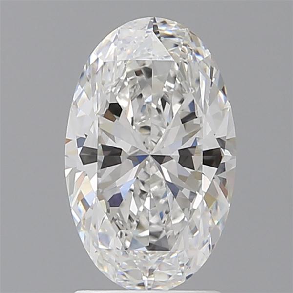 2.05 ct. oval Lab Grown Diamond front image