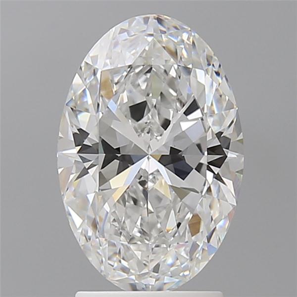 2.59 ct. oval Lab Grown Diamond front image