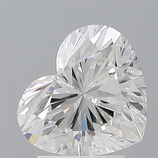 2.58 ct. heart Lab Grown Diamond front image