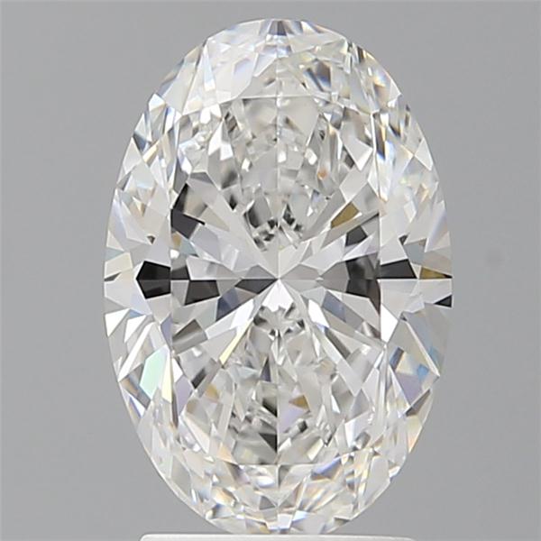 2.53 ct. oval Lab Grown Diamond front image