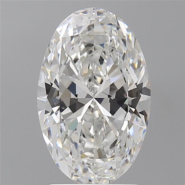 2.57 ct. oval Lab Grown Diamond front image