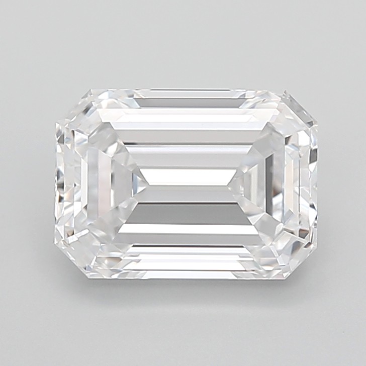 3.87 ct. emerald Lab Grown Diamond front image
