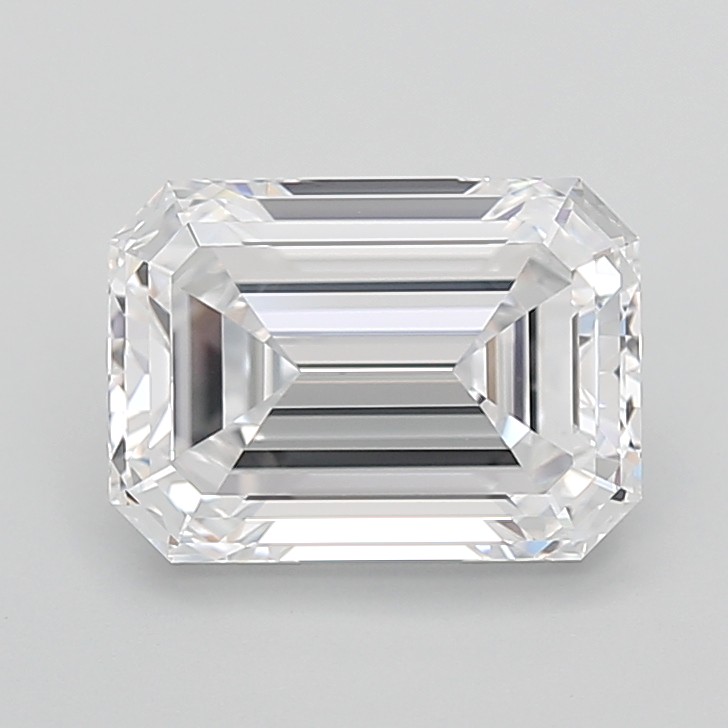 3.98 ct. emerald Lab Grown Diamond front image