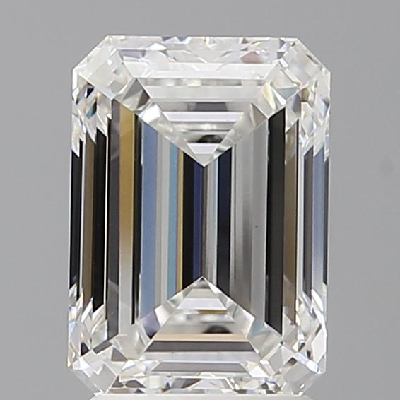 2.50 ct. emerald Lab Grown Diamond front image