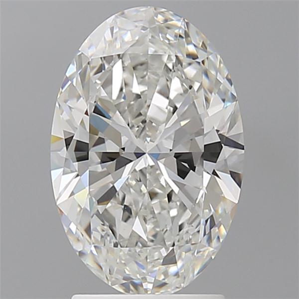 2.50 ct. oval Lab Grown Diamond front image